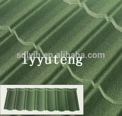 Roofing sheet colorful shingles roof tile