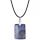 Amethyst 30X40MM Cuboid Necklace Men Rectangle Pendant