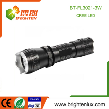 Fabrik Großhandel 1*16340 Lithium -Batterie -Batterie -Aluminiumtasche 3 Modus Leuchttiefe Leistung 3W Cree LED Taschenlampe wiederaufladbar