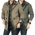 Oem Custom Herbst und Winter Herren Trenchcoat