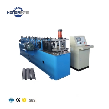 Hener Perforated Roller Shutter Door Slat Roll Forming Machine - India's Hot Product for Shutter Strip Making (0.8-1.0mm)