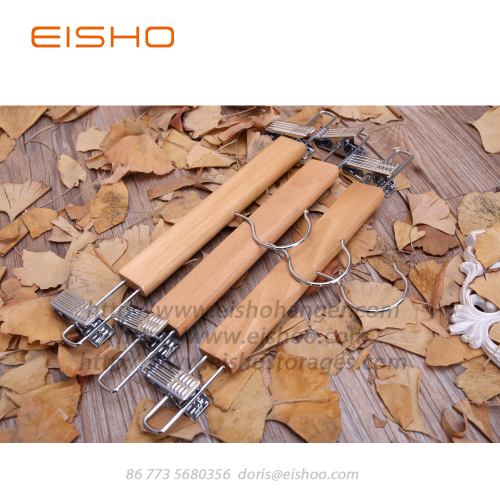 EISHO Wooden Bottom Jeans Hanger