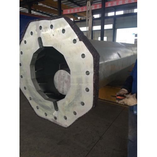 66kV 220kV Street Galvanized Light Pole สำหรับขาย