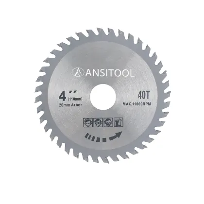 4 Inch Circular saw blade 40T for wood cutting saw blade Electric power tool 110mm