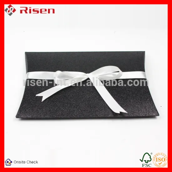 Hot sale black bags with ribbions