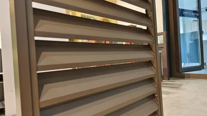 RG High-Quality Aluminium Ventilation Shutters: Adjustable Louvres and Grille Windows
