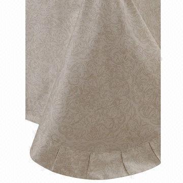 4-piece high-end luxury cotton sateen bedding set, long stapled cotton