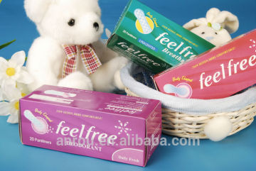 disposable cottony carefree panty liners