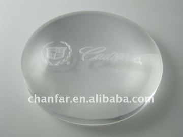 Crystal Magnifier Paperweight