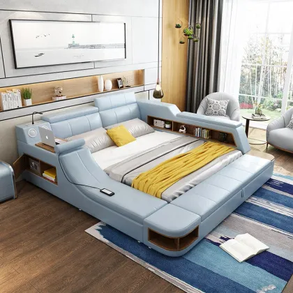 King Size Tatami Bed with Massage Features