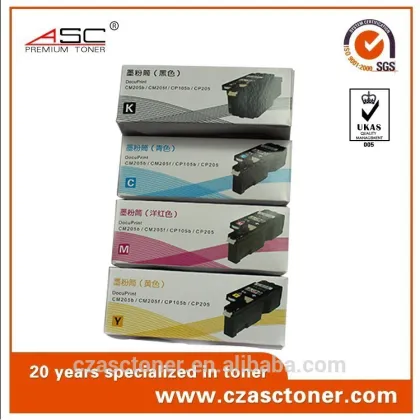 Compatible color toner cartridge for XEROX CP205