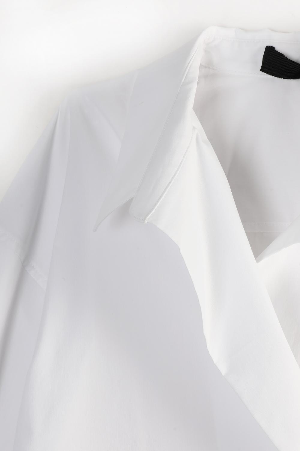Turn-down Collar Long-sleeved Shirt