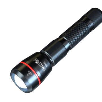 WARSUN ZOOM IP45 Oplaadbare LED -zaklamp met 800lm MX70 P50, 4000 mAh Power Bank en aluminiumlegeringsconstructie