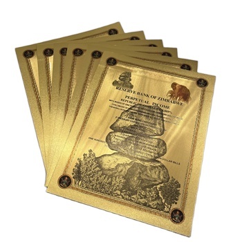 Uncommon Non-Currency Collectibles: Zimbabwe Plastic Banknotes, Dollars, Hundred Yottalillion Scroll, and Bonds Certificates
