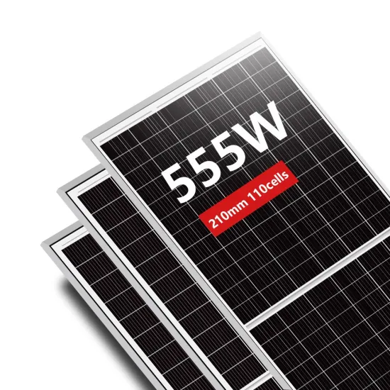 China Wholesale Solar Panels: 210mm 110 Half-cell Panels with 550W and 555W Specifications