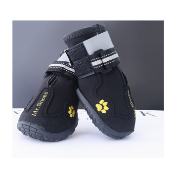 Customizable Embroidered Logo Breathable Waterproof Cotton Dog Winter Boots - Amazon Bestseller