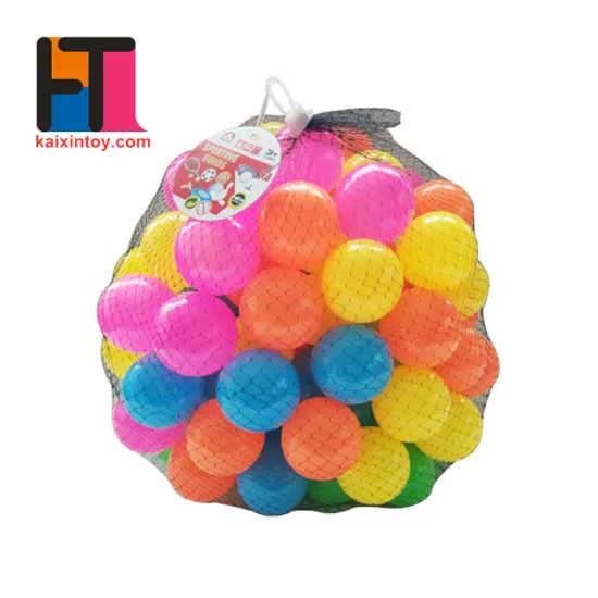 10289058 Crush Proof Playground Plastic 6CM Balls Pit Ball