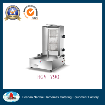 Gas Shawarma Machine 2-Burner 220V (HGV-790)