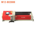 W12-8X2000 Hydraulic 4-rollers Plate Rolling Machine