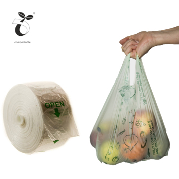 Transparent Plastic Produce Bags on Roll for Food Storage