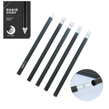 Customizable Anodized Aluminum Folding Tarp Supports: Adjustable Tent Awning and Pole Systems - 6061 Tube Pipes