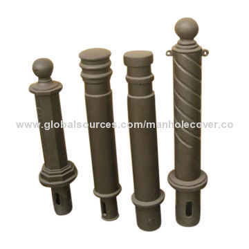 Ductile Iron Street Bollard for Pavement, Garden and Market, EN124