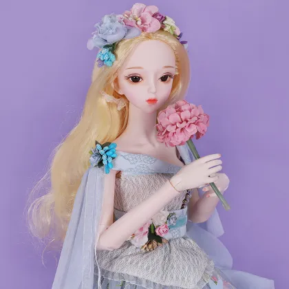 Dream Fairy 1/3 BJD Princess Dress 62cm Ball Jointed Dolls Full Set French Style Costume Makeup BJD Dolls for Girls SD MSD