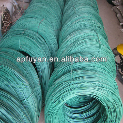 Plastic covered wire