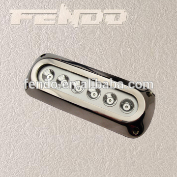 IP68 18W LED Marine Boat Yacht Fountain Pool Underwater Light CE approval