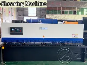 QC12K 10X4000 E21 CE Hydraulic Guillotine Shear Machine