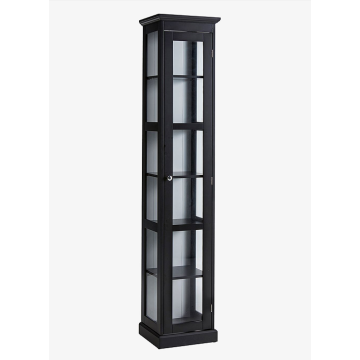 Curio Cabinet Display Glass Cabinet Tall Bookcase