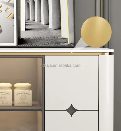 Modern Luxury Slab Dining Room Sideboard