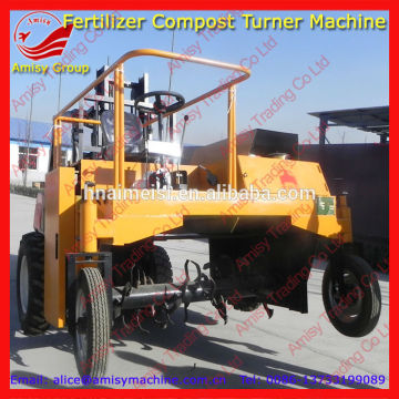 2015 Newest Amisy Self-propelled compost turner machine for fermenting agricultural waste