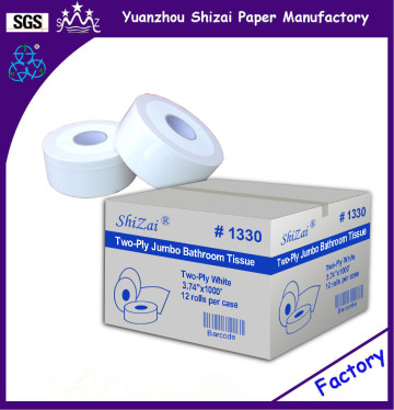 100% Recycled Fiber Commercial Toilet Paper