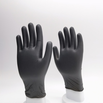 Sarung tangan nitril nitril nitril hitam