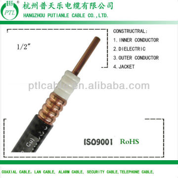 RF cable 1/2 RF coaxial jumper cable assembly