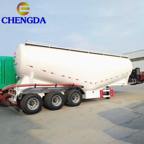 Used Dry Bulk 30cbm Cement Semi Trailer