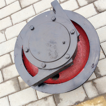 Kenancranes Industrial Trolley Forged Roller Räder für EOT -Kraniche