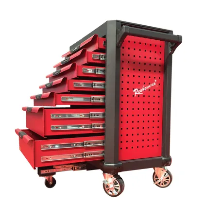 Heavy Duty Craftsman OEM Tool Box with Roller Cabinet, Drawers, and Door