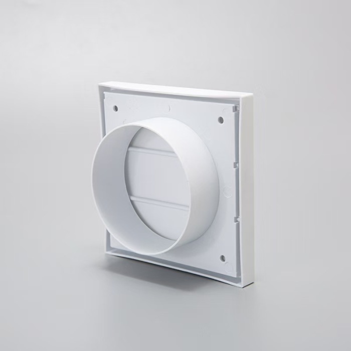 Plastik Gravity Louvre Vent-Rain Defense & Aliran Udara Alami