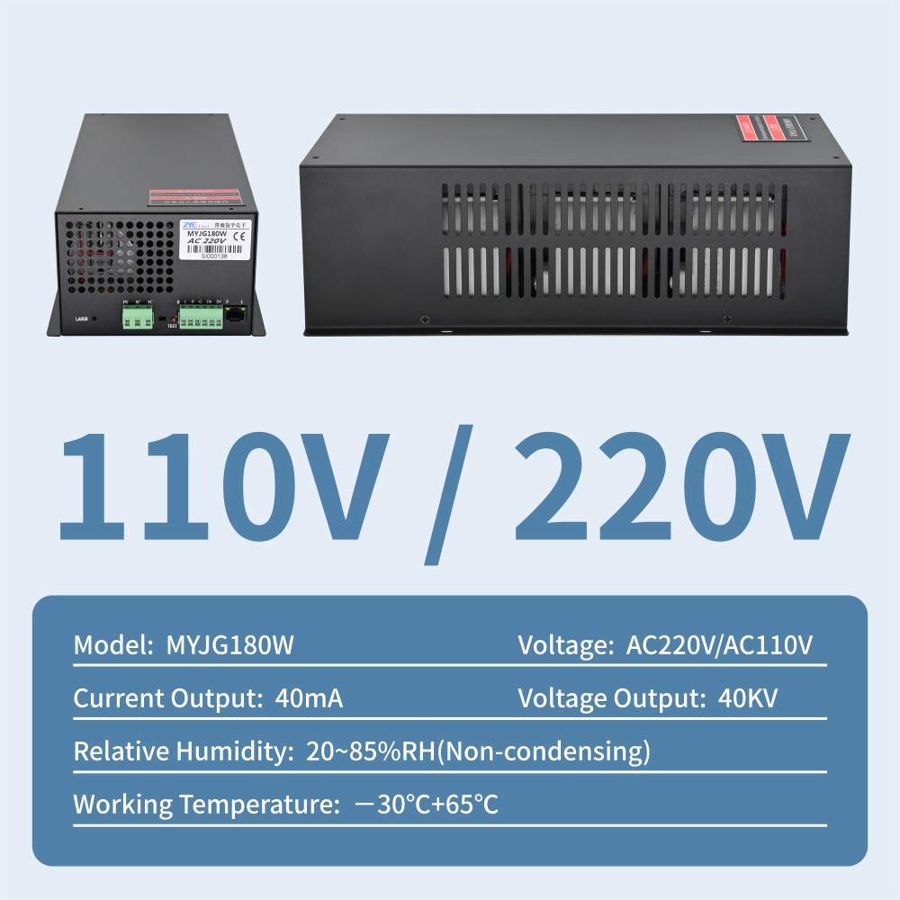 Designed for 180W CO2 Laser System Integration