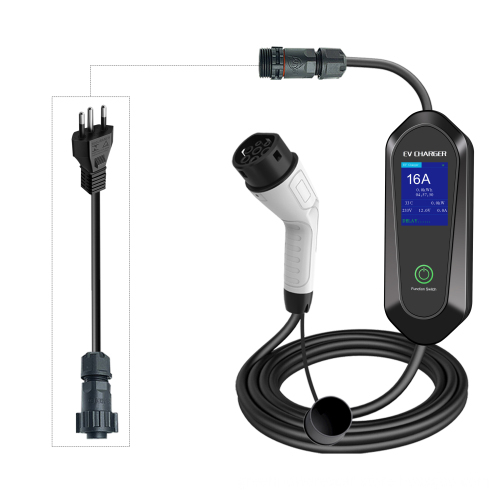 Factory Supply OEM Accepted 16A 3.5KW Portable Type 2 EV Charger