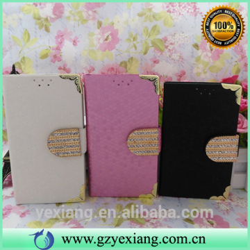Cell phone case back cover for coolpad note 3 leather stand case cover