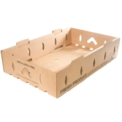 Eco-Friendly Cardboard Shippers for Fresh Produce