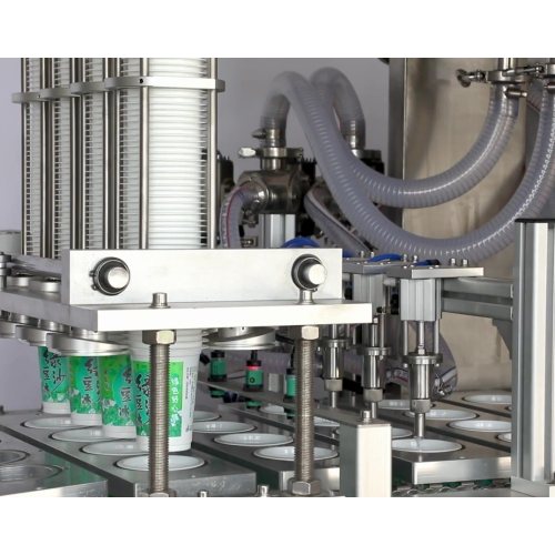 Máquina automática de enchimento e selagem de copo líquido horizontal XBG-4