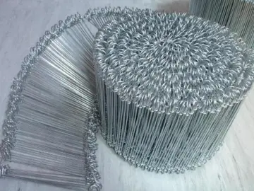 Annealed bag tie wire loop baling wire