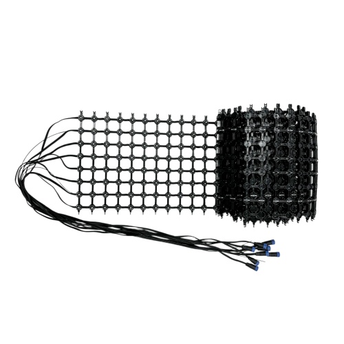 Полноцветный прозрачный светодиодный сетчатый экран торгового центра