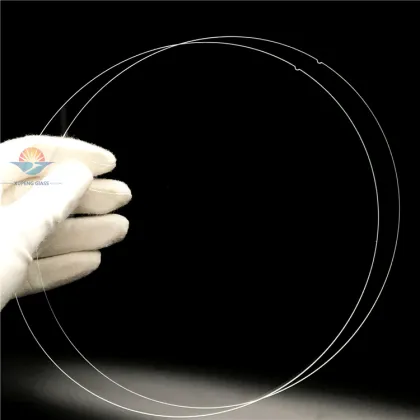 0.5mm, 0.7mm, or 1.1mm Corning EXG/Ultra-thin Quartz Glass/Schott High Borosilicate Wafer