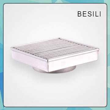 stainless steel shower floor grate drain