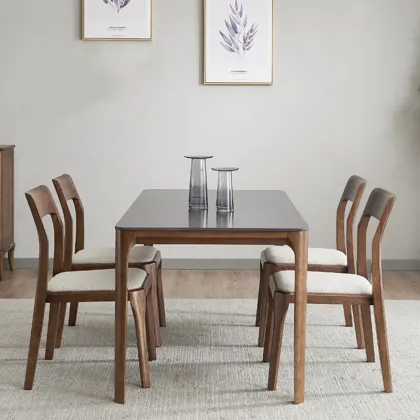 Fanrui Solid Wood Chair - North American Ash Wood Dining Chair